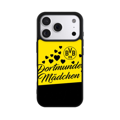 Apple iPhone 18 Pro Base Case BVB Dortmunder Mädel Herzen