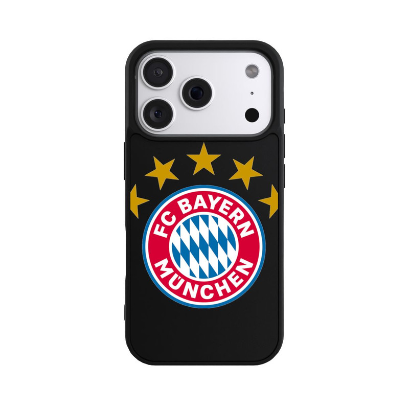 iPhone 18 Pro Base Case FCB Logo mit Sterne - ohne Hintergrund