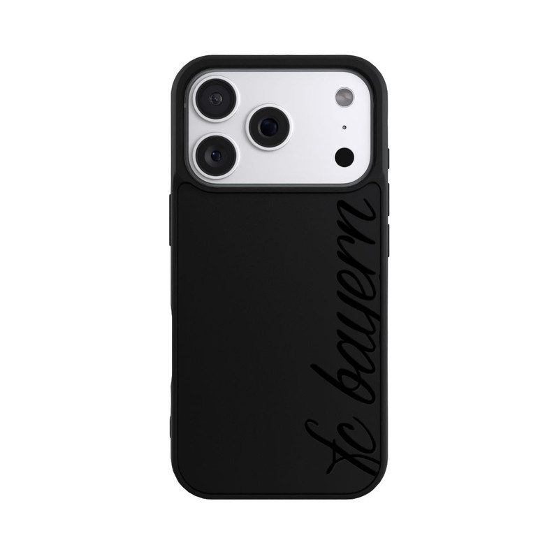 iPhone 18 Pro Base Case Schwarzes FCB Girlmotiv - ohne Hintergrund