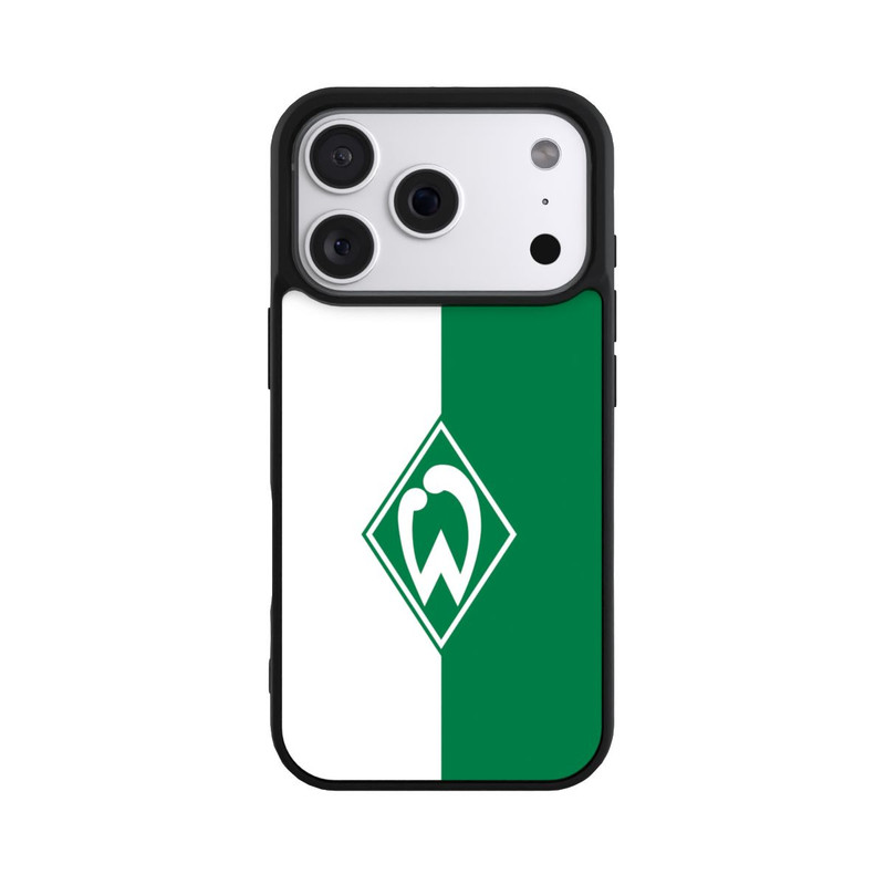iPhone 18 Pro Base Case Weiß-Grün - Werder Bremen