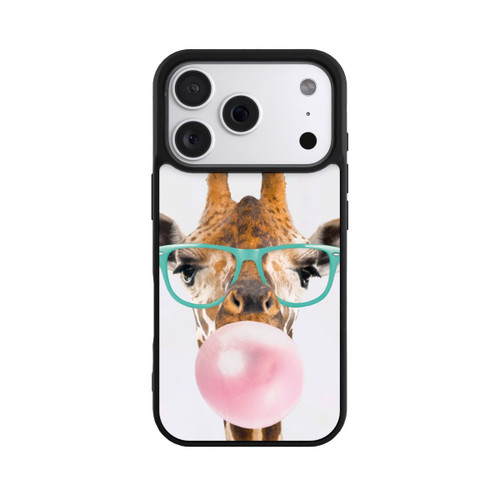 Apple iPhone 18 Pro Base Case Giraffe mit Kaugummi