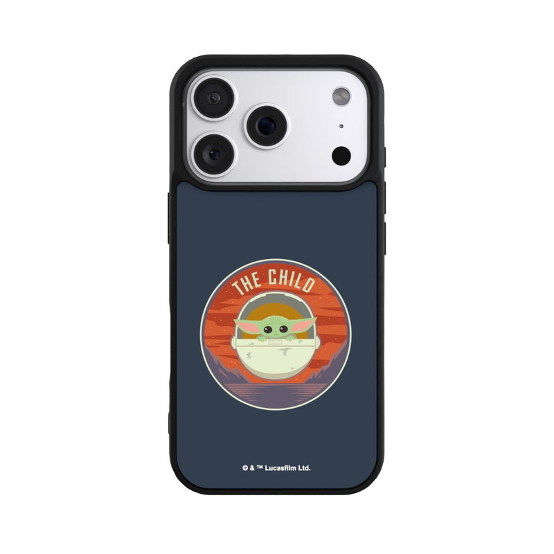 iPhone 18 Pro Base Case The Child Abzeichen Blau