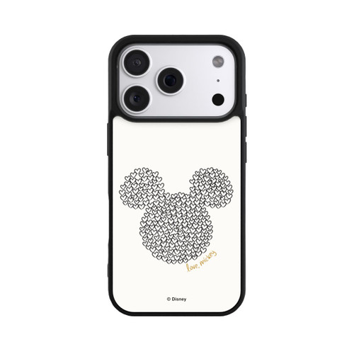 Apple iPhone 18 Pro Base Case Micky Black and White