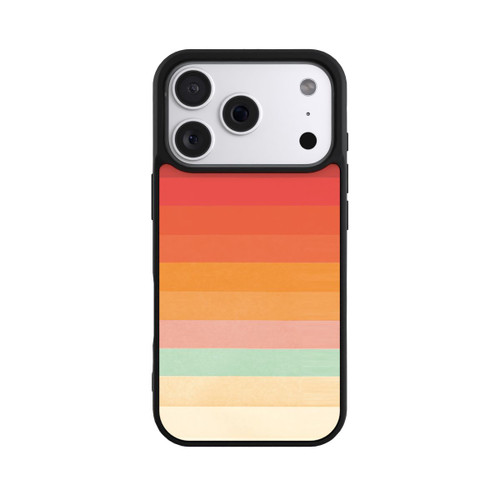 Apple iPhone 18 Pro Base Case Regenbogen Chevrons II