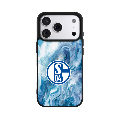 Apple iPhone 18 Pro Base Case Schalke 04 Flüssig Blau