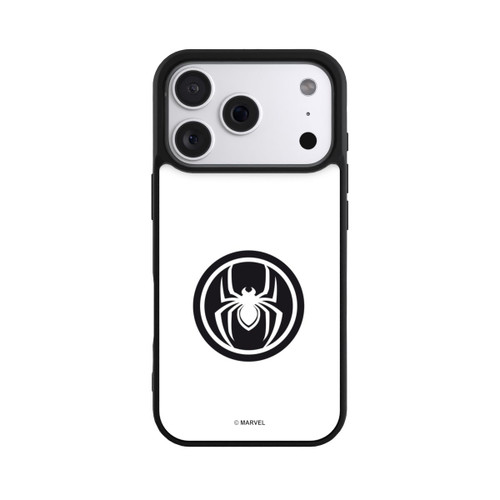 Apple iPhone 18 Pro Base Case Spider-Man Logo White