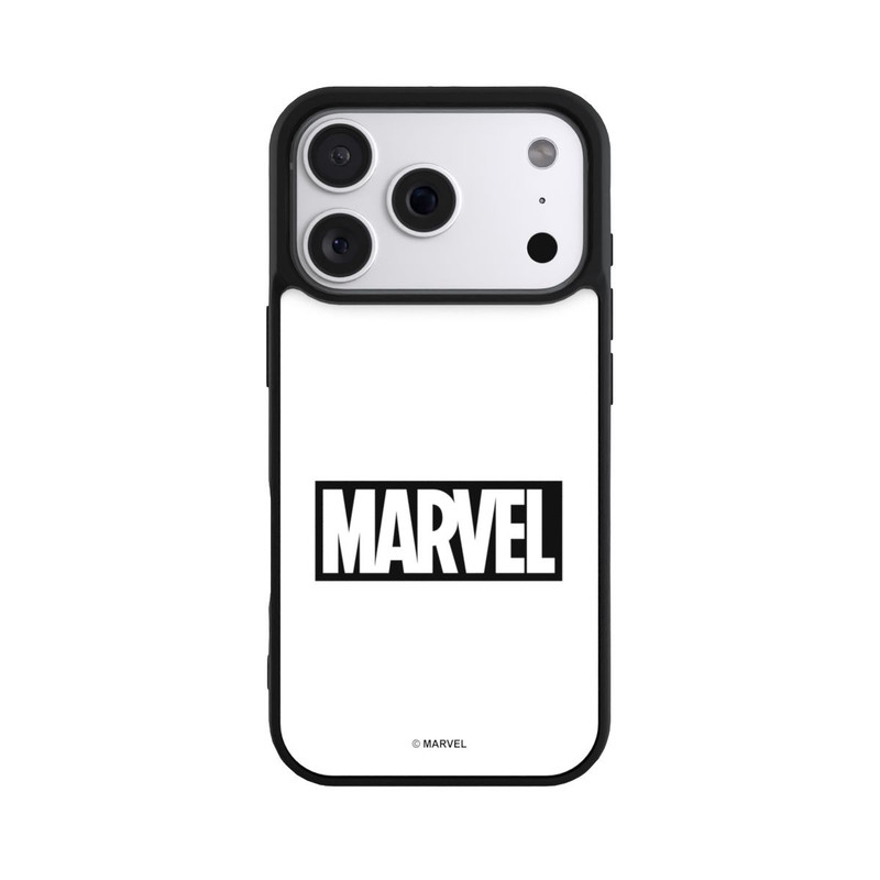 iPhone 18 Pro Base Case Marvel Logo White