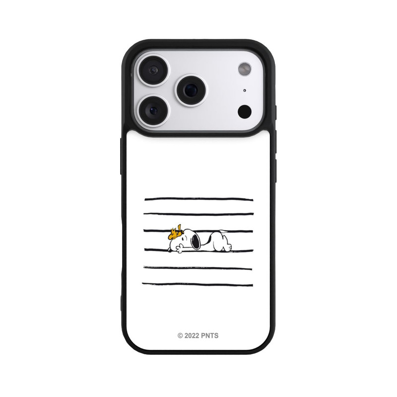 iPhone 18 Pro Base Case Snoopy Woodstock Streifen