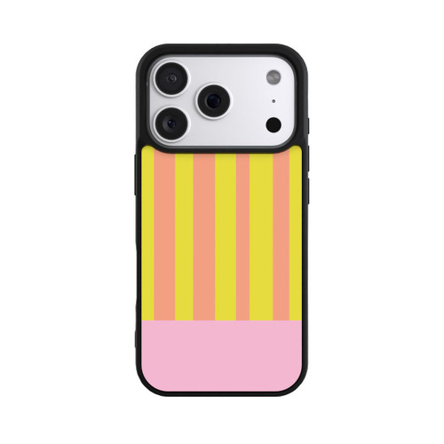 Apple iPhone 18 Pro Base Case Neonfarbige Streifen