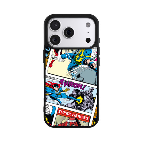 Apple iPhone 18 Pro Base Case Marvel Retro Comic Blue