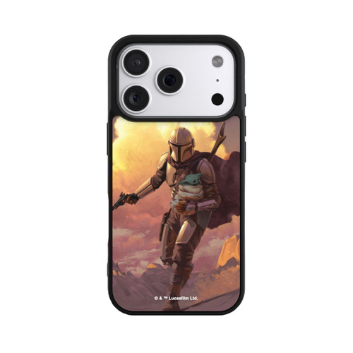 Apple iPhone 18 Pro Base Case Der Mandalorianer und Grogu Sonnenguntergang Wolken