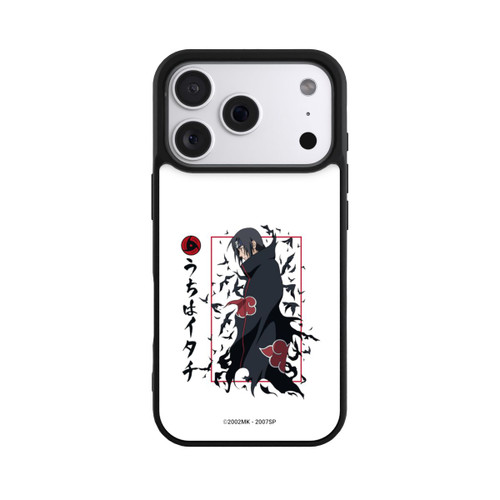 Apple iPhone 18 Pro Base Case Itachi Krähen Weiß
