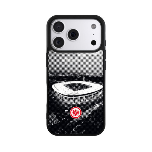 Apple iPhone 18 Pro Base Case SGE Stadion Schwarz Weiß