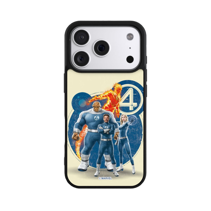 iPhone 18 Pro Base Case The Fantastic Four Beige
