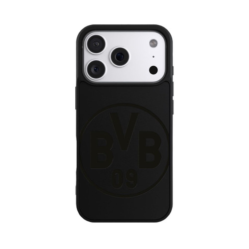 Apple iPhone 18 Pro Base Case BVB Logo Schwarz Transparent