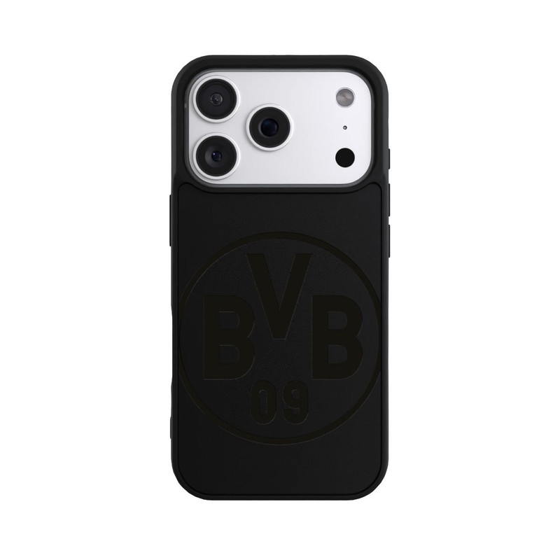iPhone 18 Pro Base Case BVB Logo Schwarz Transparent