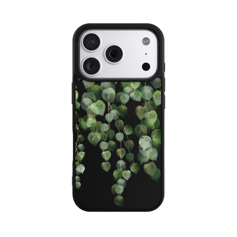 iPhone 18 Pro Base Case Eucalyptus Hanging Watercolor Transparent