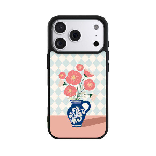 Apple iPhone 18 Pro Base Case Blue Vase