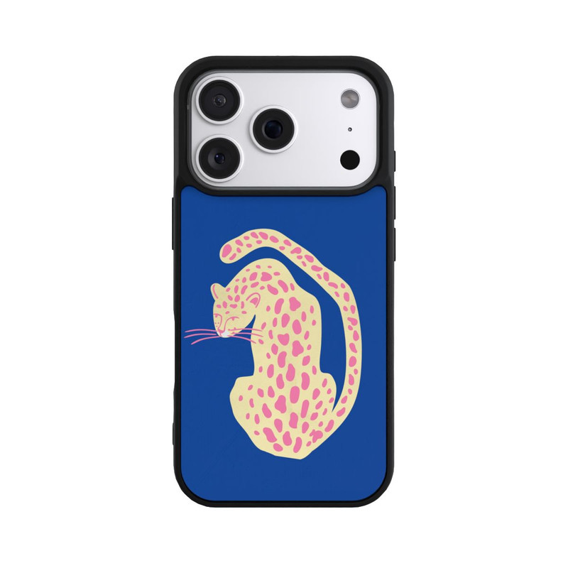 iPhone 18 Pro Base Case Blue Pink Cat