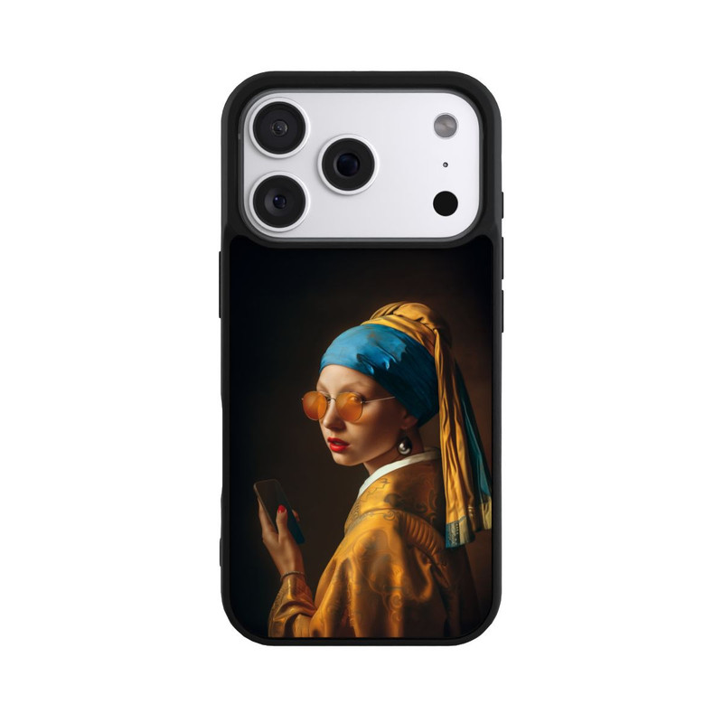 iPhone 18 Pro Base Case Modern Pearl Girl