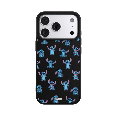 Apple iPhone 18 Pro Base Case Stitch Faces Pattern Transparent