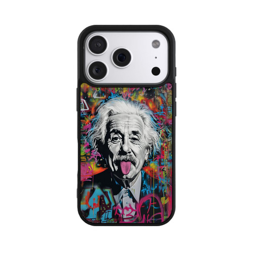 Apple iPhone 18 Pro Base Case Physiker Bunte Zunge Raus