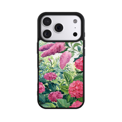 Apple iPhone 18 Pro Base Case Garden Hydrangeas and Buddleia by Christopher Ryland