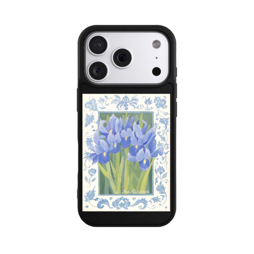 Apple iPhone 18 Pro Base Case Blue Iris, by Jennifer Abbott