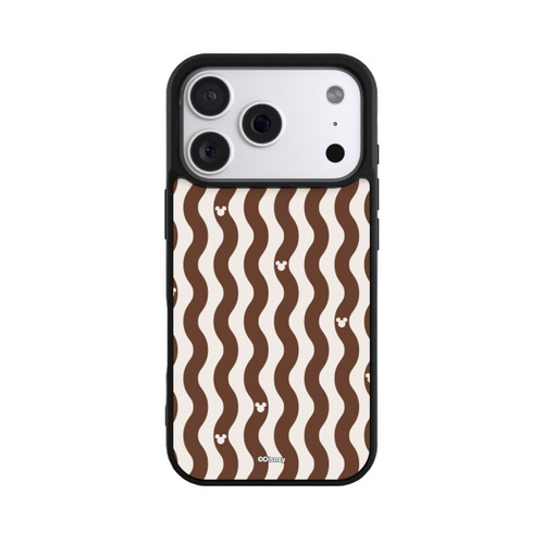 Apple iPhone 18 Pro Base Case Micky Muster Braune Wellen