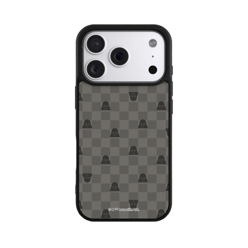 Apple iPhone 18 Pro Base Case Darth Vader Schachbrettmuster Schwarz