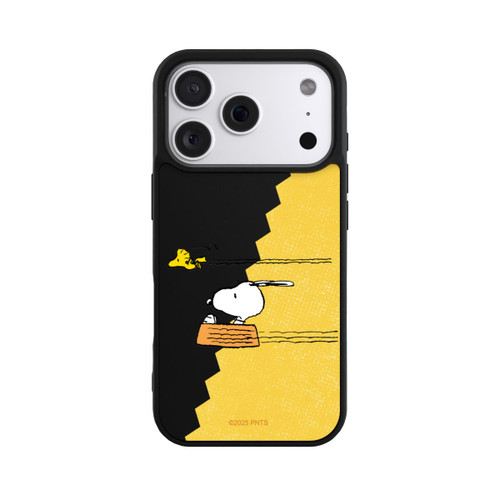 Apple iPhone 18 Pro Base Case Peanuts-Snoopy und Woodstock Transparent