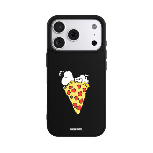 Apple iPhone 18 Pro Base Case Snoopy Pizza Transparent