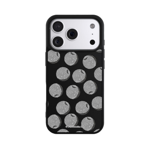 Apple iPhone 18 Pro Base Case death-star-pattern-transparent