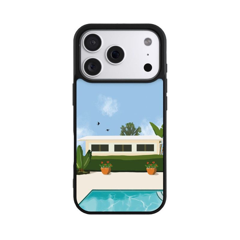 iPhone 18 Pro Base Case California Backyard by Roberta Murray