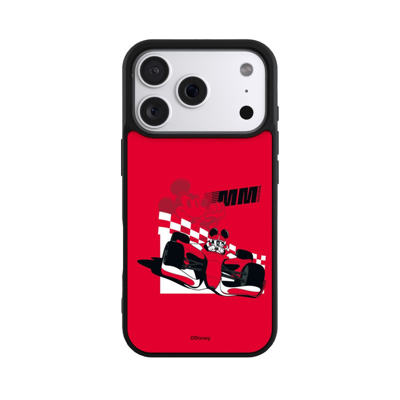 iPhone 18 Pro Base Case Micky Maus Racing Legende Rot