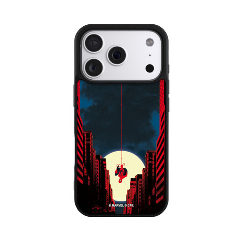 Apple iPhone 18 Pro Base Case Spider-Man Marvel between Skyscrapers