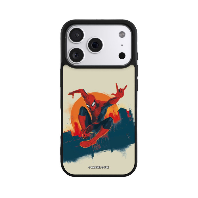 iPhone 18 Pro Base Case Spider-Man Hero Force beige