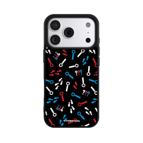 Apple iPhone 18 Pro Base Case Drei Fragezeichen Detektiv Muster