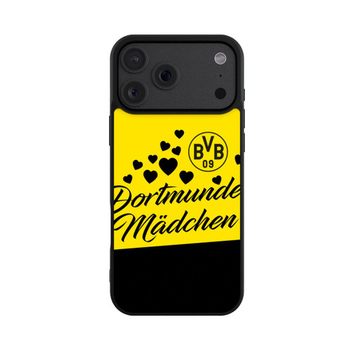 Apple iPhone 18 Pro Max Base Case BVB Dortmunder Mädel Herzen