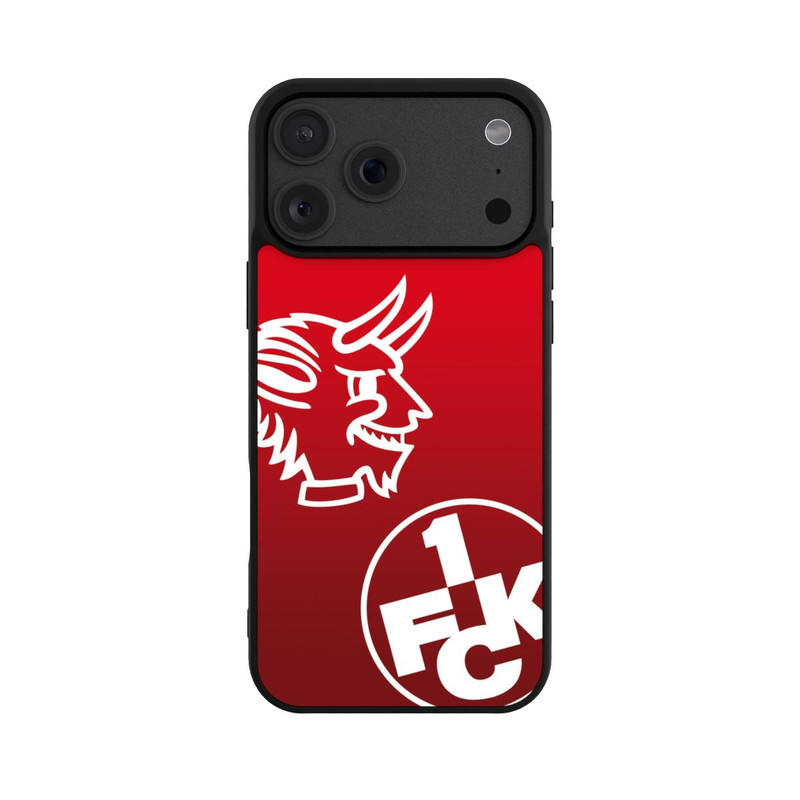 iPhone 18 Pro Max Base Case Teufelskopf FCK auf Rot