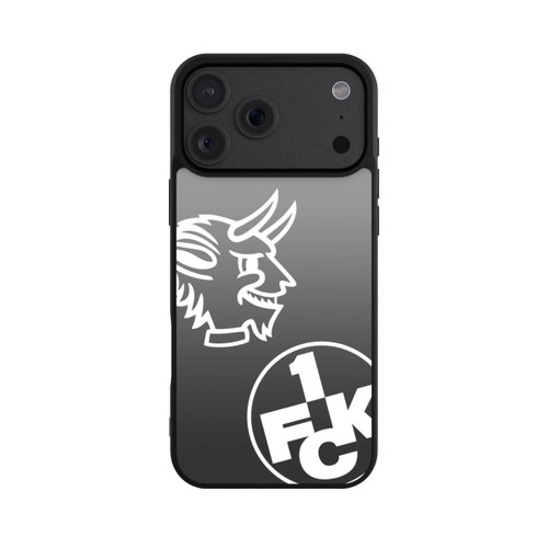 Apple iPhone 18 Pro Max Base Case Teufelskopf FCK auf Schwarz