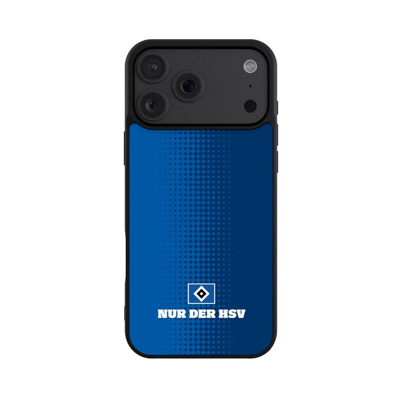 iPhone 18 Pro Max Base Case Nur der HSV - Rautenraster Blau