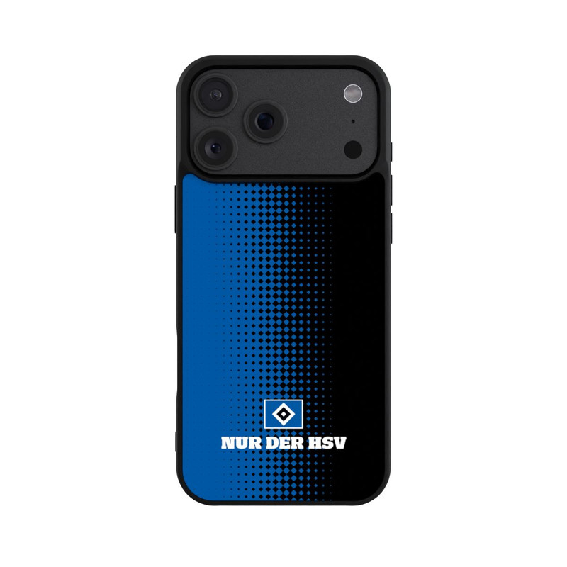 iPhone 18 Pro Max Base Case Nur der HSV - Rautenraster Schwarz
