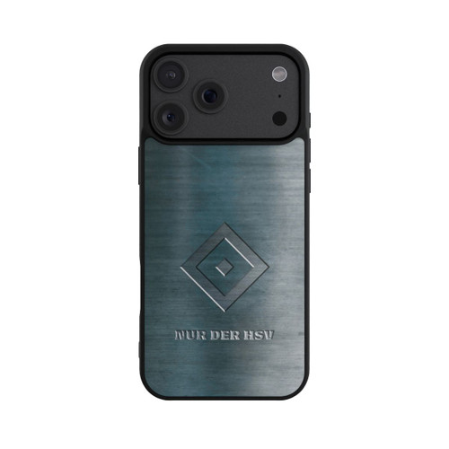 Apple iPhone 18 Pro Max Base Case Nur der HSV Metalllook