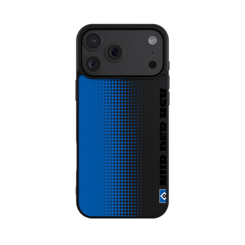 Apple iPhone 18 Pro Max Base Case Nur der HSV - Rautenraster Blau - ohne Hintergrund