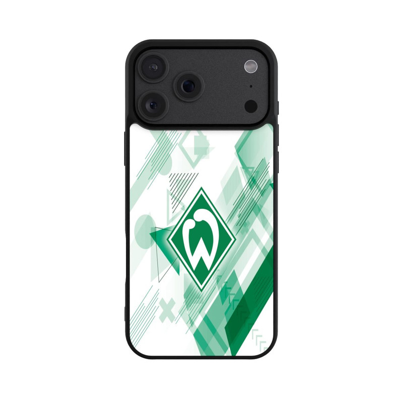 iPhone 18 Pro Max Base Case Weiße Grafikelemente - Werder Bremen