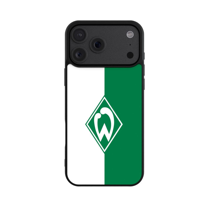 iPhone 18 Pro Max Base Case Weiß-Grün - Werder Bremen