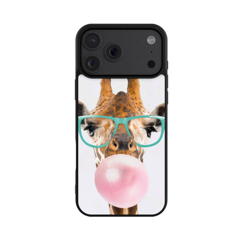 Apple iPhone 18 Pro Max Base Case Giraffe mit Kaugummi