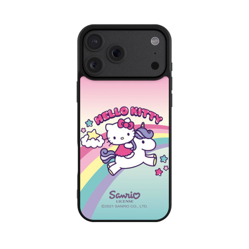 Apple iPhone 18 Pro Max Base Case Hello Kitty Regenbogen 