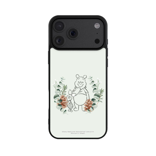 Apple iPhone 18 Pro Max Base Case Grüne Liebe Puuh und Ferkel